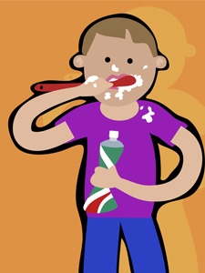 Leren tandpoetsen is voor de mondhygiene van een kind zeer belangrijk. Adviezen en instructies hieromtrent geven wij ook